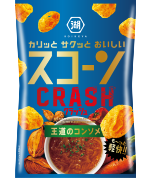 日本湖池屋 空心脆空心玉米酥 清炖浓汤味 40g