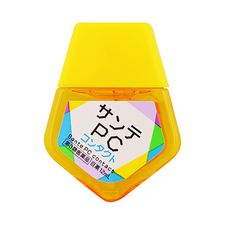 日本Santen 参天PC 防蓝光改善疲劳隐形眼镜用眼药水 2ml