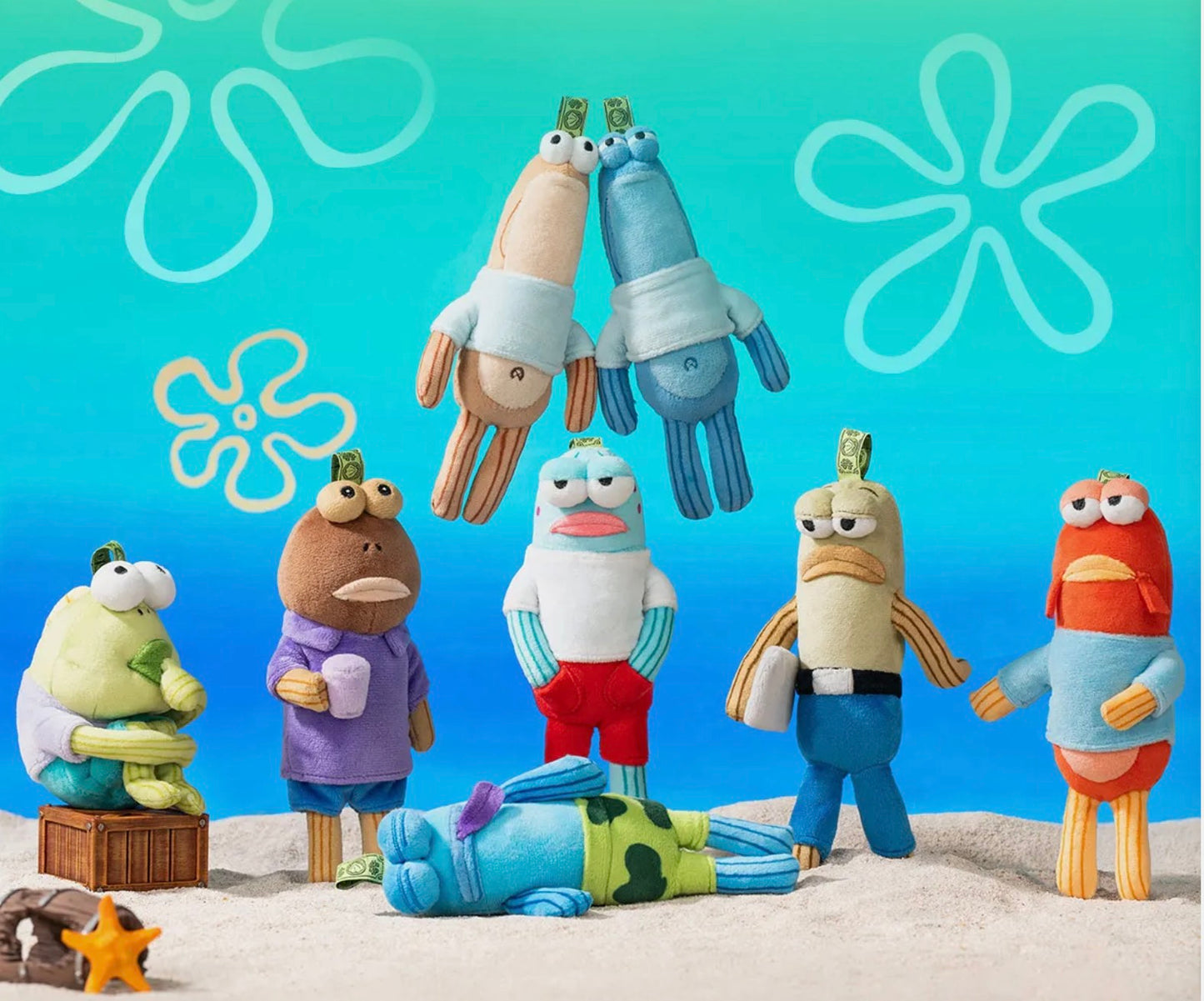 泡泡玛特 pop mart SpongeBob 比奇堡的居民 盲盒