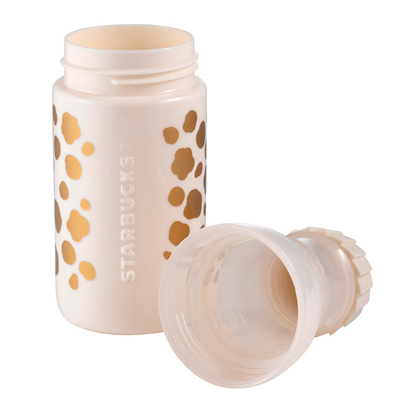 台湾星巴克长颈鹿纹冷饮杯 500ml