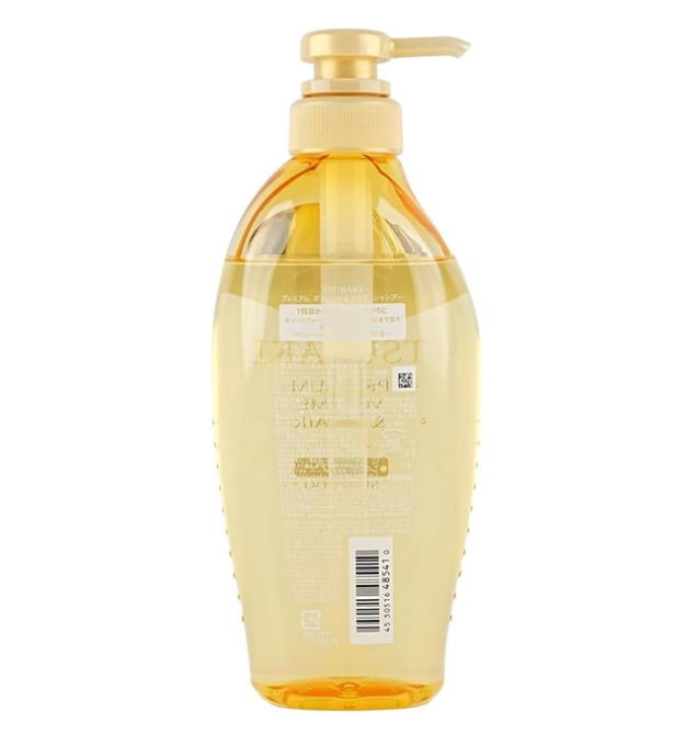日本FINETODAY TSUBAKI丝蓓绮 金椿 0秒沙龙级滋润 沁润臻致修护洗发水 450ml 高级丰盈&修复