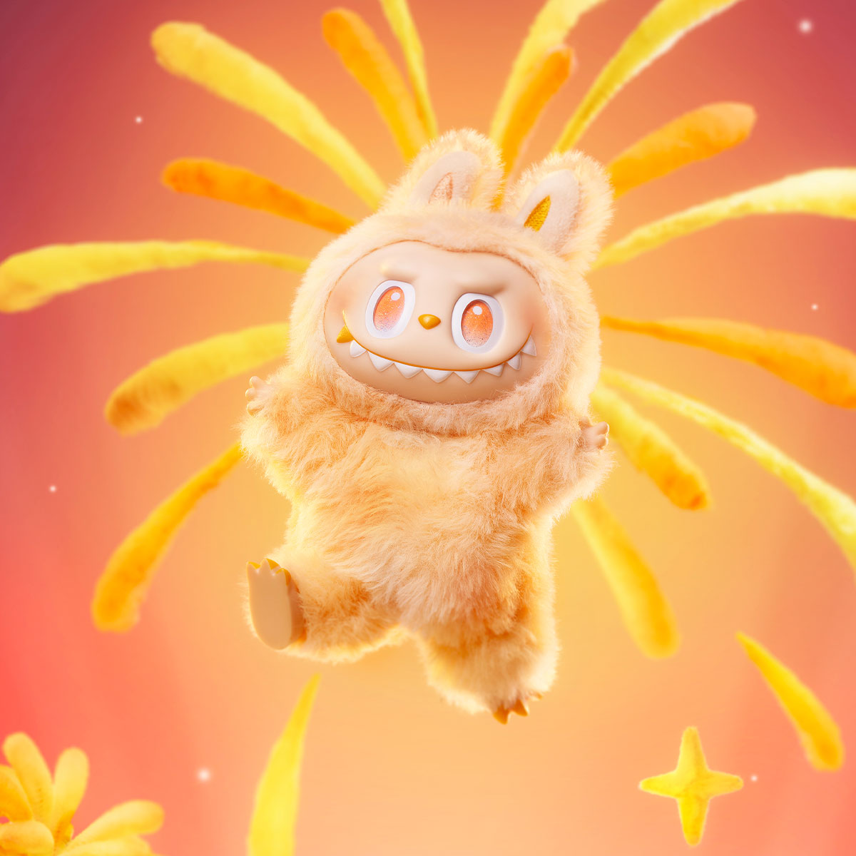 泡泡玛特THE MONSTERS Labubu Big into Energy前方高能系列盲盒 单盒