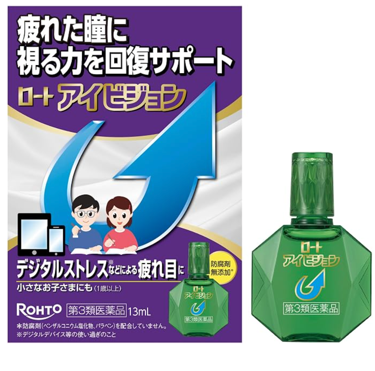 日本乐敦ROHTO儿童滴眼液