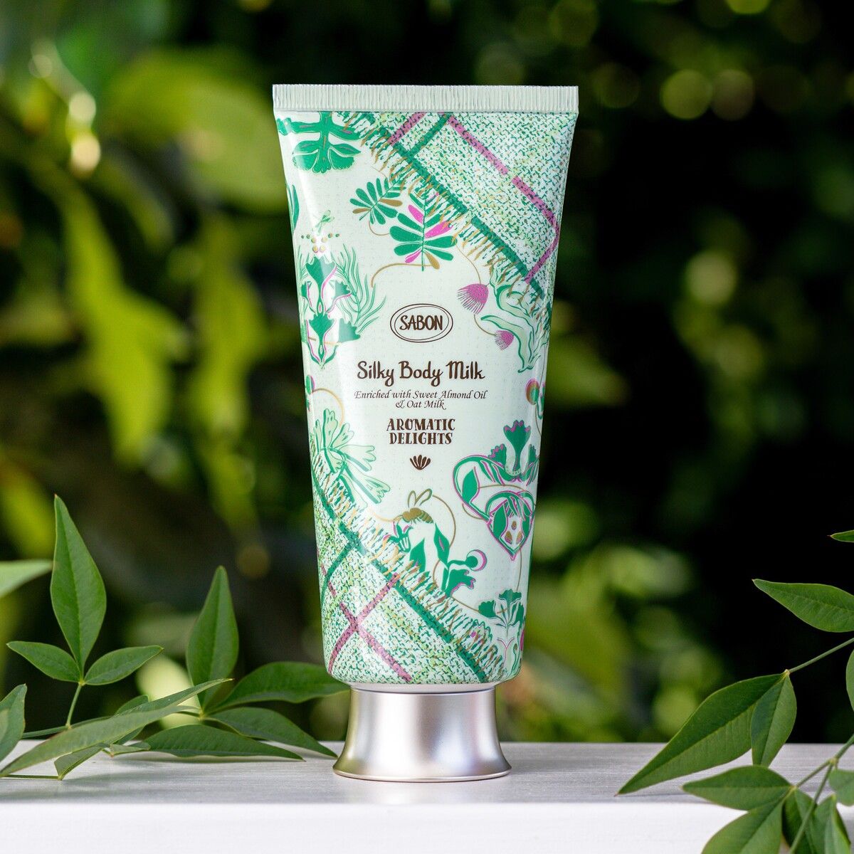 日本Sabon 2025春日限定香逸绿境 香氛身体乳