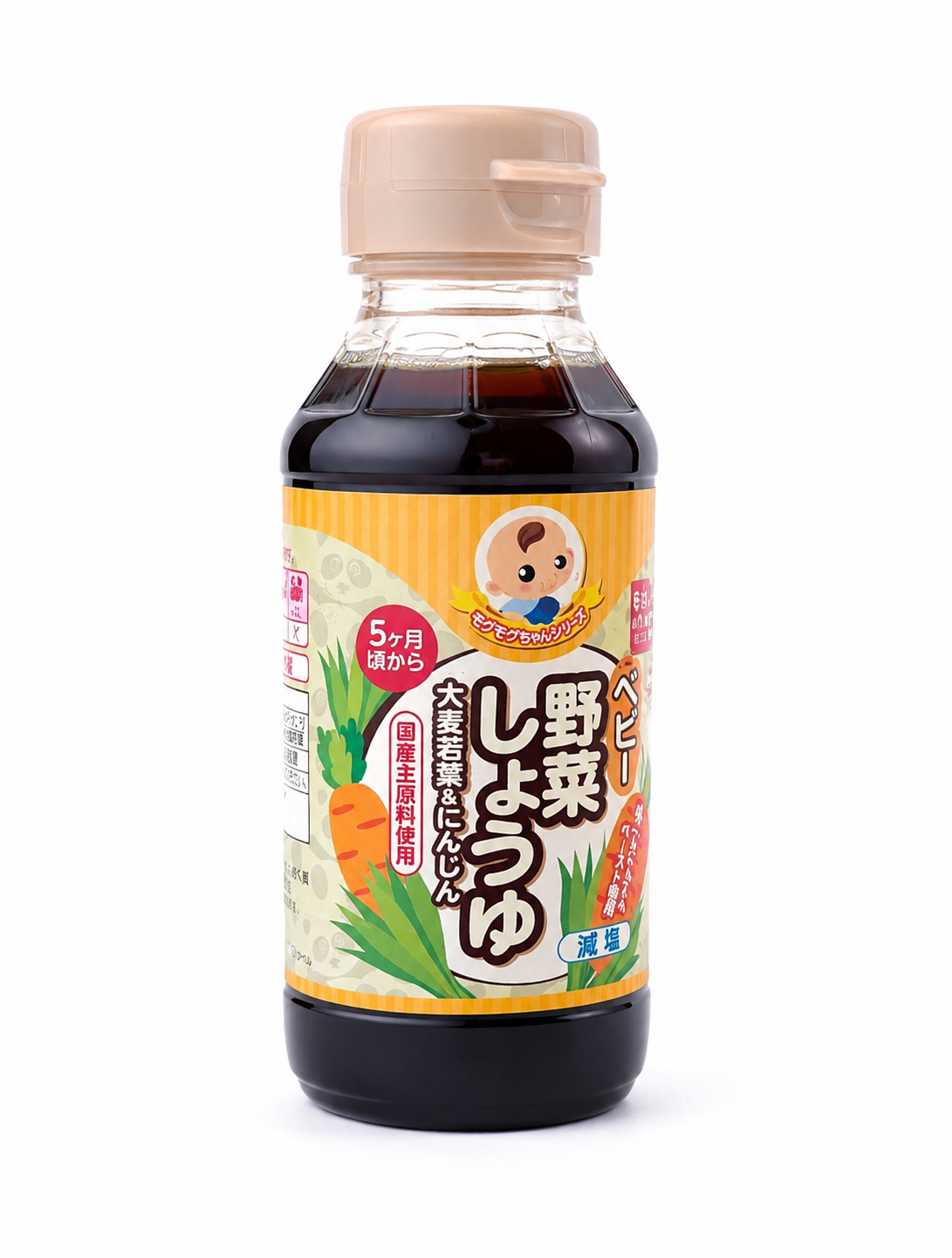 日本宝宝酱油 减盐蔬菜酱油 5月龄以上