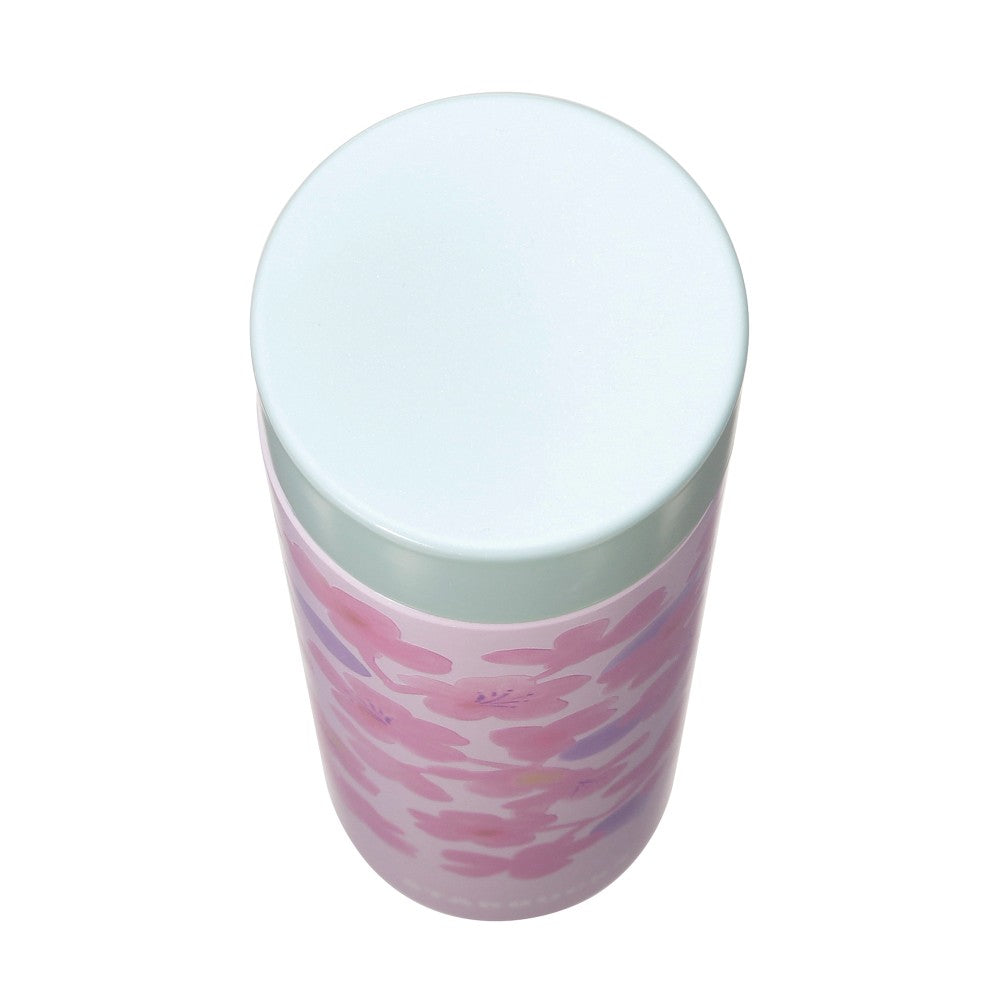 日本星巴克 2025年樱花限定 粉紫色樱花瓣不锈钢内胆随行杯 887ml