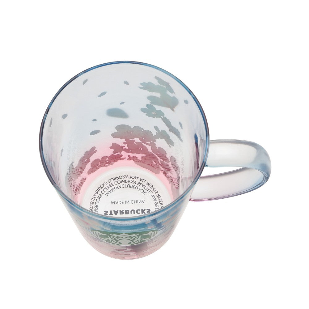 日本星巴克 2025樱花限定 耐热玻璃杯 414ml