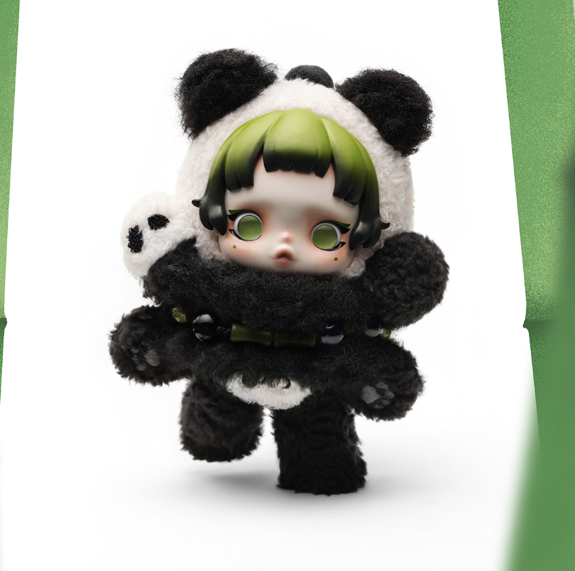 SKULLPANDA熊怠怠毛绒挂件