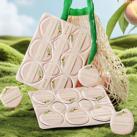 尔木萄采摘气垫粉扑 干用款 农场系列 桃