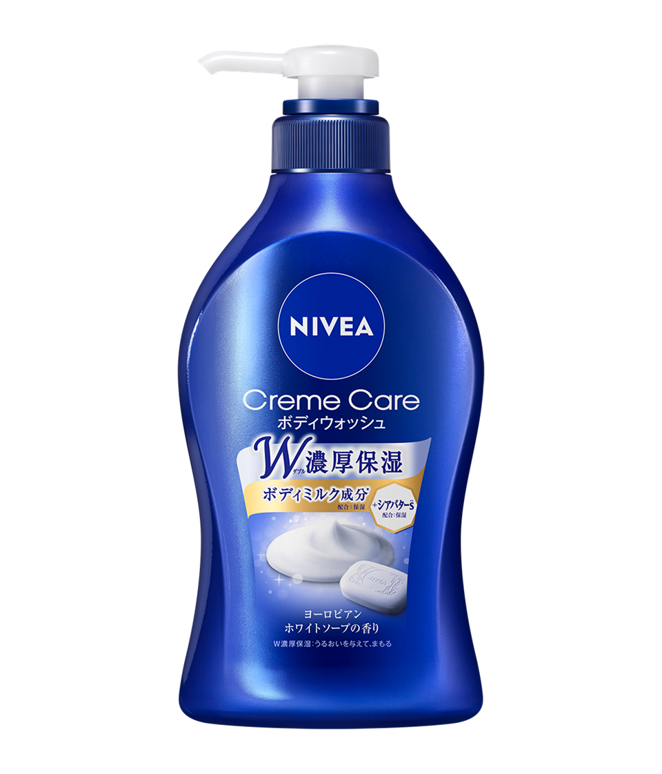 日本NIVEA妮维雅 双重浓郁保湿沐浴露 皂香味