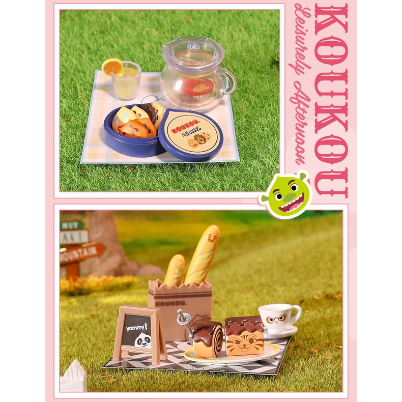 泡泡玛特KOUKOU惬意下午茶系列食玩盲盒
