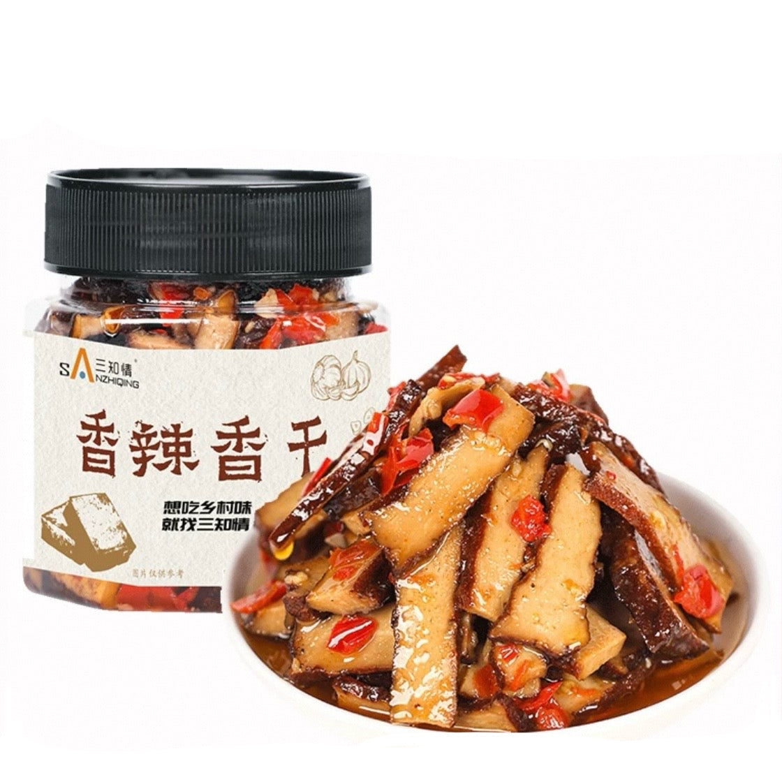 三知情 香辣香干