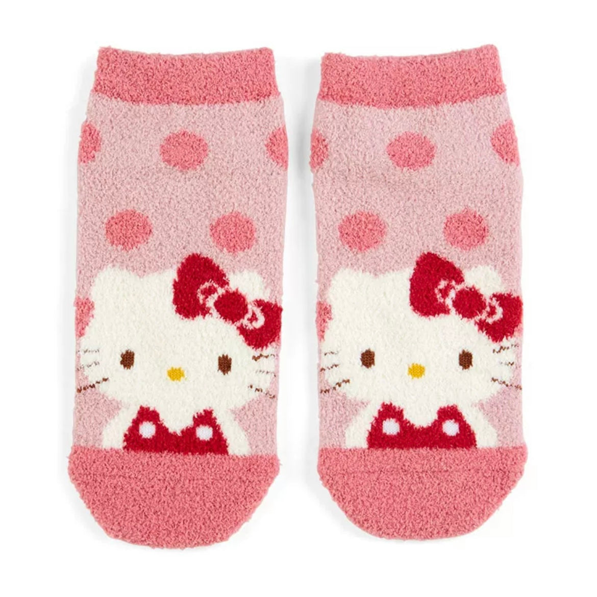 日本KT秋冬保暖毛绒低帮短袜 均码23-25cm