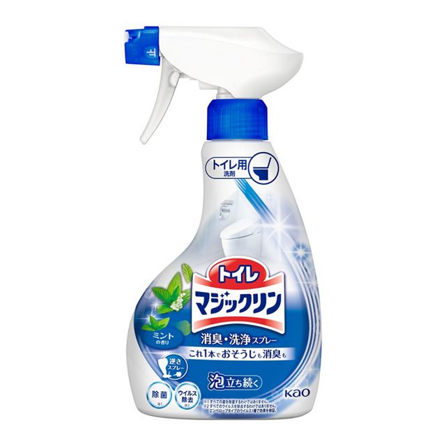 日本花王KAO 马桶除臭清洁喷雾 350ml 薄荷香味
