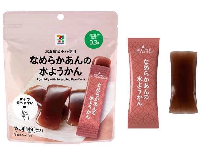 日本711便利店羊羹红豆小仓羊羹
