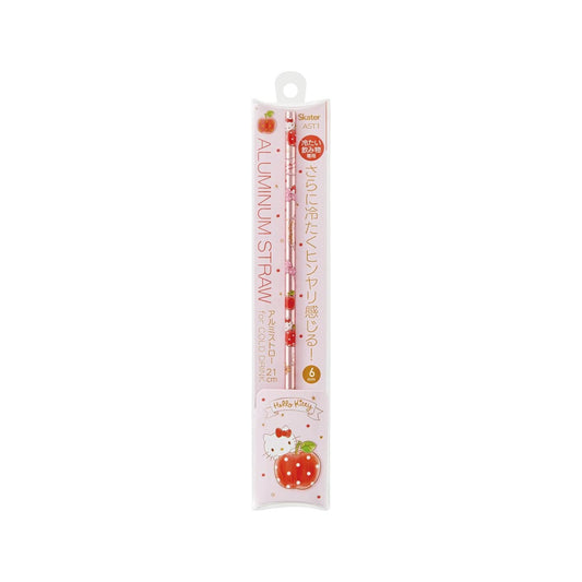日本Skater KT铝制吸管 长21cm 直径6mm