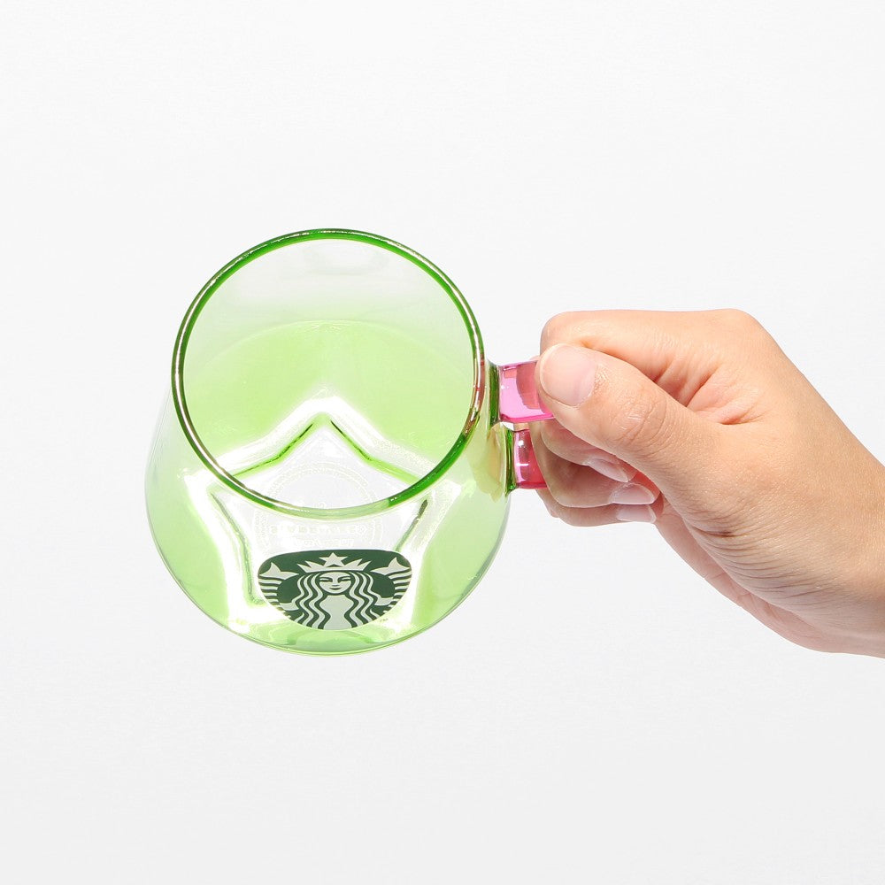 日本星巴克圣诞限定耐热玻璃杯 355ml