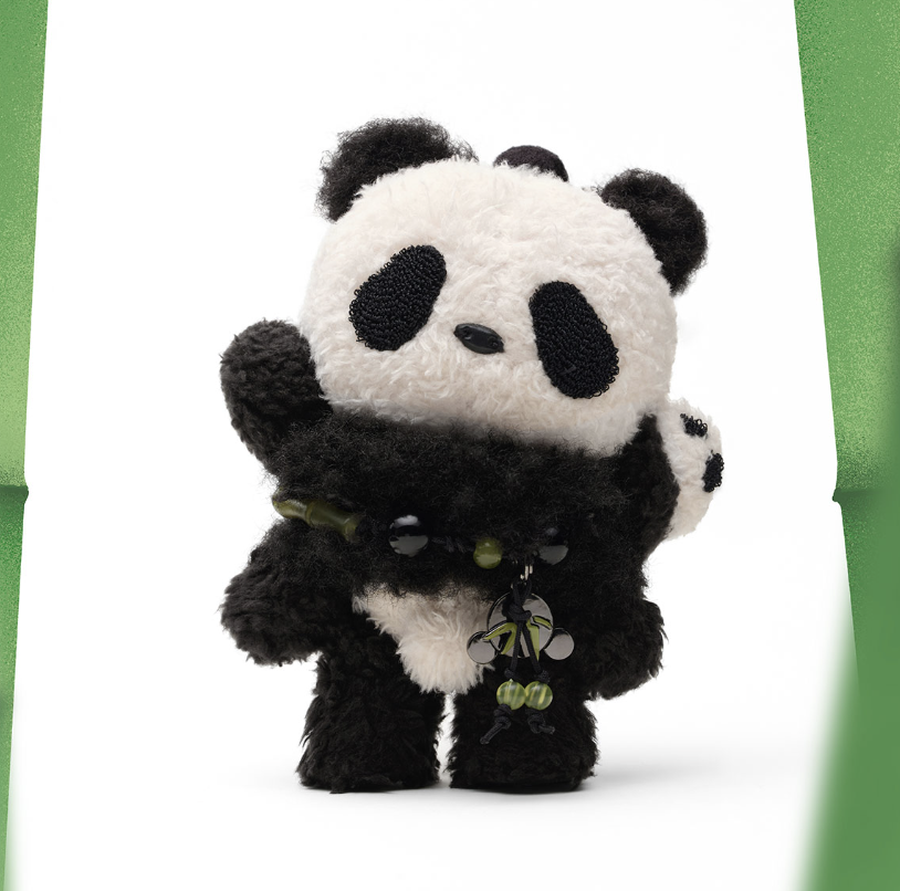 SKULLPANDA熊怠怠毛绒挂件
