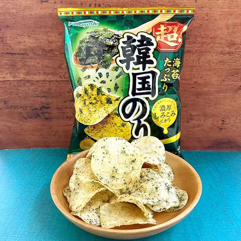 日本YAMAYOSHI 薯片韩式海苔味