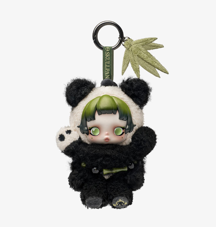 SKULLPANDA熊怠怠毛绒挂件