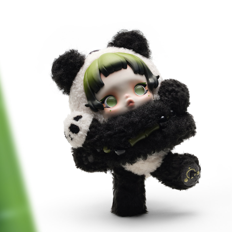 SKULLPANDA熊怠怠毛绒挂件