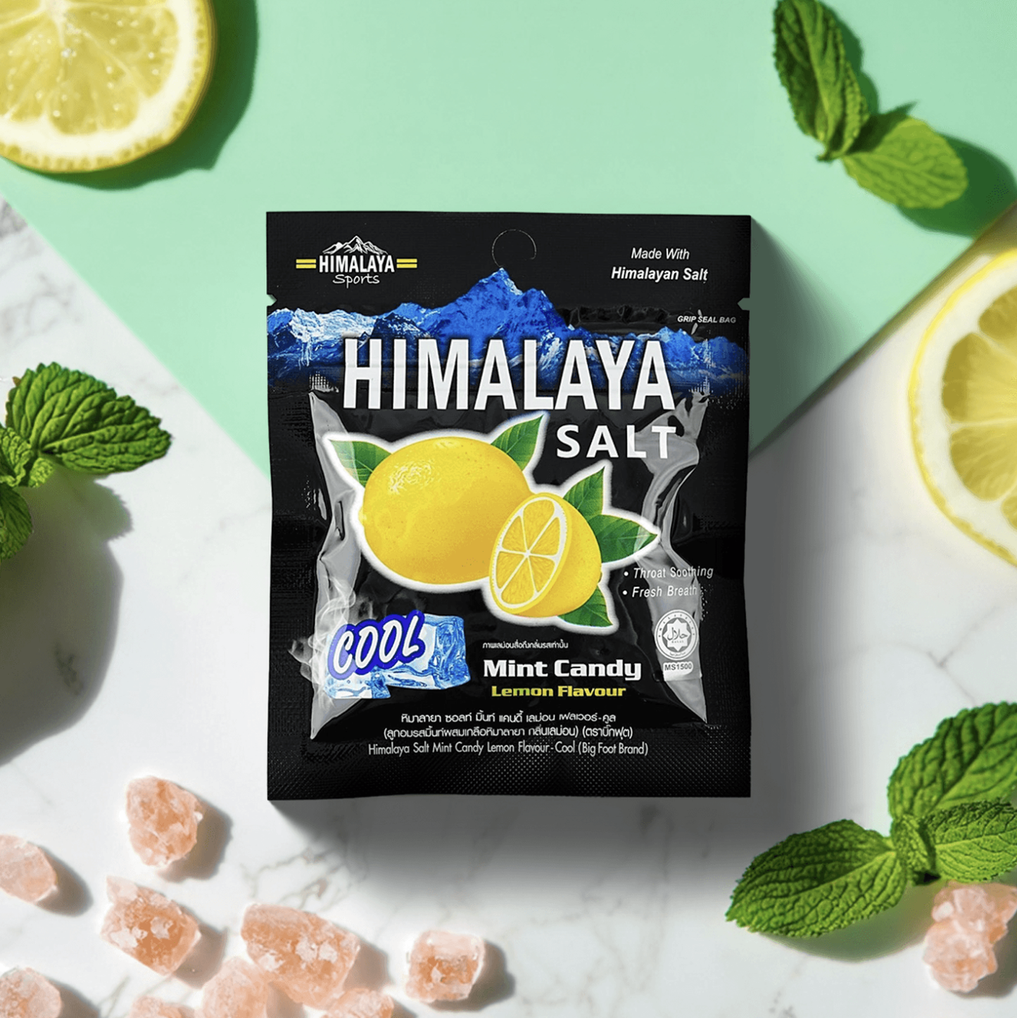HIMALAYA 薄荷咸柠檬味糖