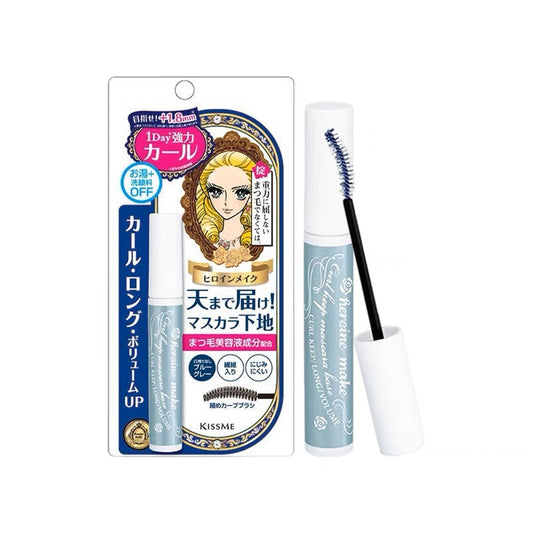 日本KISSME奇士美睫毛打底膏雨衣定型液防水纤长蓝色固定液6g