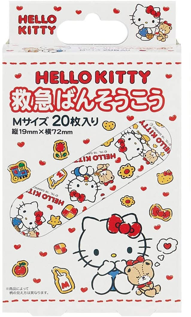 日本Skater创口贴Hello Kitty 20枚入– SAKURAYA