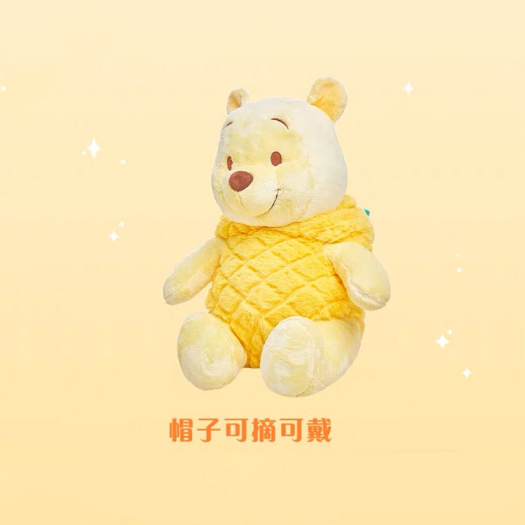 上迪小熊维尼菠萝噗噗毛绒公仔 M号 18英寸