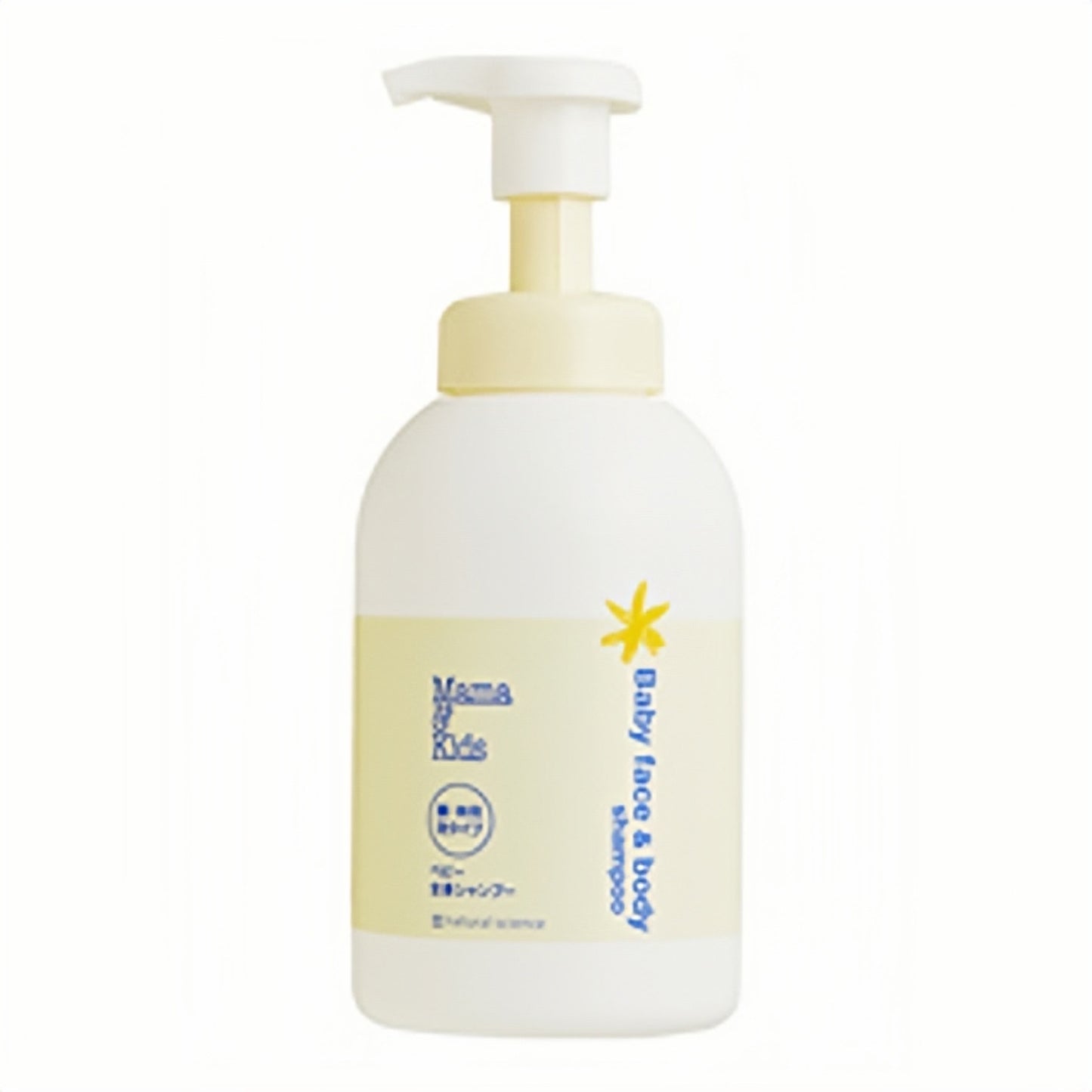 日本Mama&Kids婴幼儿全身用洗面奶沐浴露瓶装460ml