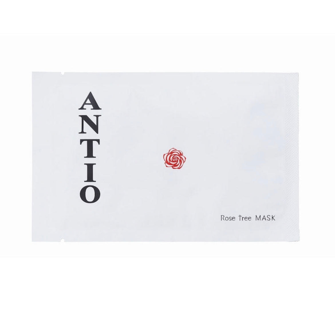 日本院线品牌EORA ANTIO玫瑰面膜 单片 修复镇定 补水保湿 抗敏维稳 祛痘印缩毛孔