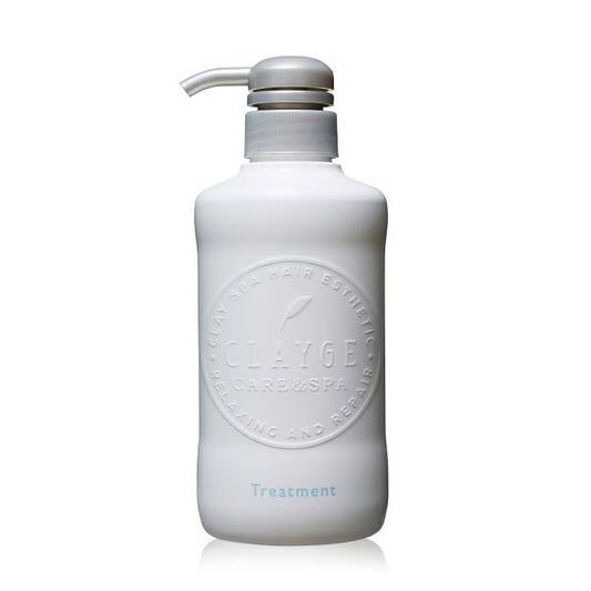 日本CLAYGE S系列温冷SPA护发素 蓬松清爽型 #花朵幽香 500ml 强韧发丝 烫染修复 柔顺护理