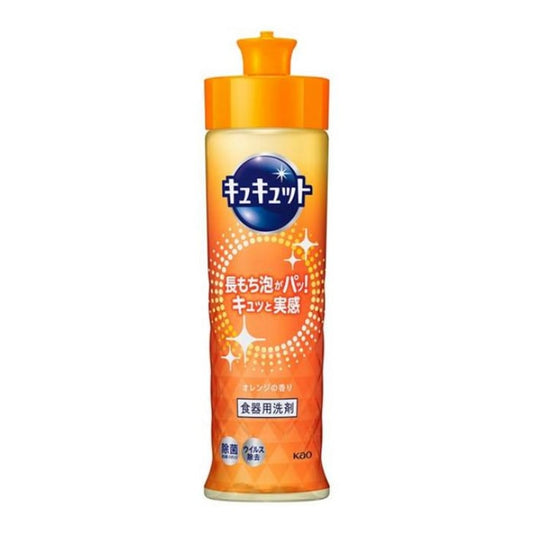 日本 KAO花王 Cucute洗洁精橘子味220ml