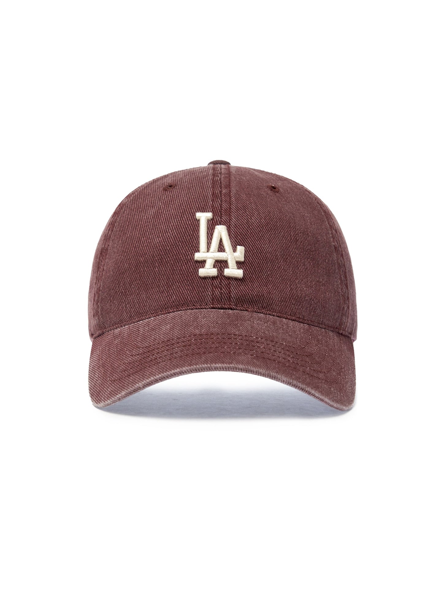 韩国MLB 「Los Angeles Dodgers」基础款 深酒红棒球帽