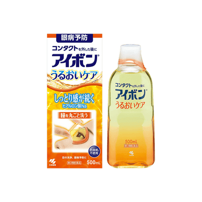 日本KOBAYASHI小林制药 洗眼液 #橘色 清凉度2~3 500ml 保湿滋润