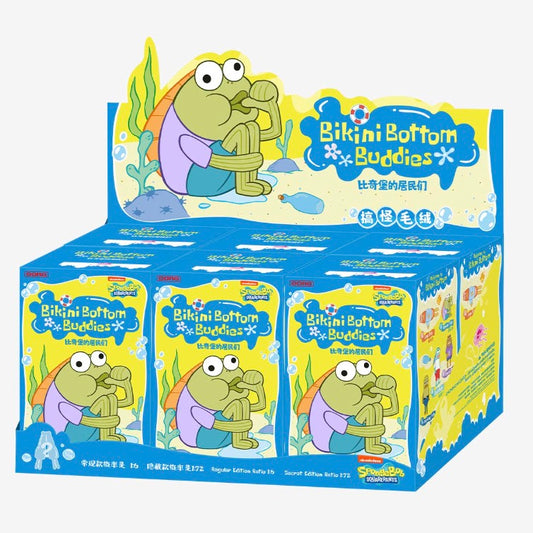 泡泡玛特 pop mart SpongeBob 比奇堡的居民 盲盒