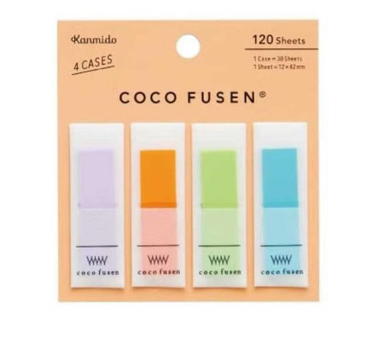 日本甘美堂 coco fusen 手帐彩色便签