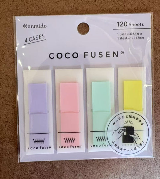 日本甘美堂 coco fusen 手帐彩色便签