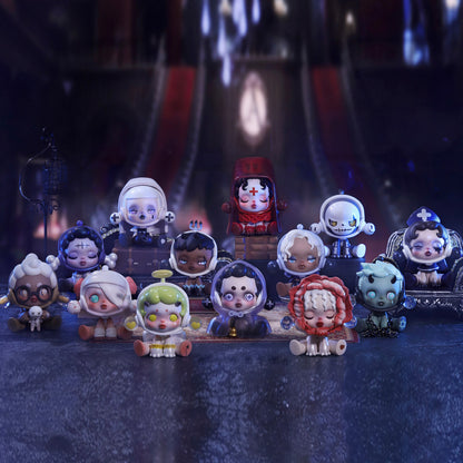 泡泡玛特Skull Panda密林古堡系列盲盒
