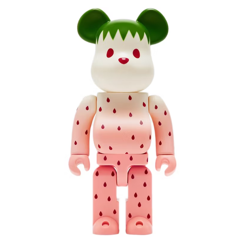 Bearbrick x CLOT Summer Fruits Snow Strawberry 1000%