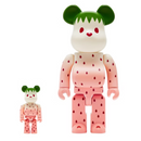 Bearbrick x CLOT Summer Fruits Snow Strawberry 1000%