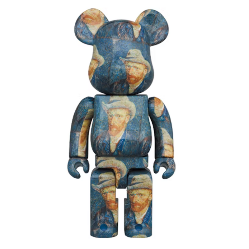 Bearbrick Van Gogh Museum Self Portrait 1000%