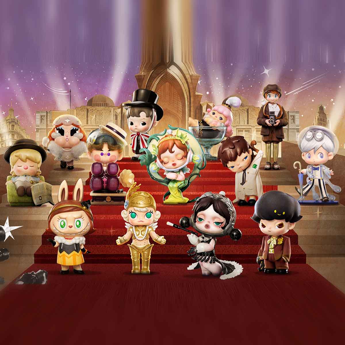 POPMART泡泡玛特 聚光灯下十三周年系列手办盲盒