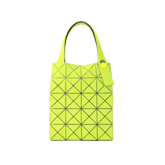 BAO BAO ISSEY MIYAKE 日本三宅一生 PRISM系列荧光黄绿色小方盒 迷你托特包