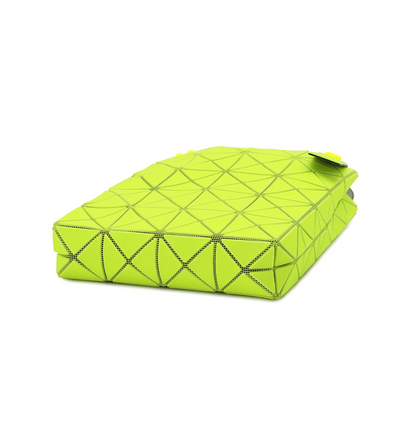 BAO BAO ISSEY MIYAKE 日本三宅一生 PRISM系列荧光黄绿色小方盒 迷你托特包
