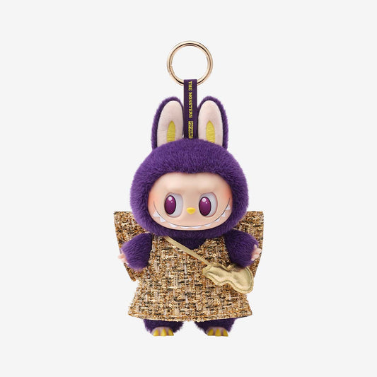 POP MART泡泡玛特 The Monsters Labubu×Pronounce Wings of Fortune小米兰搪胶吊卡挂件