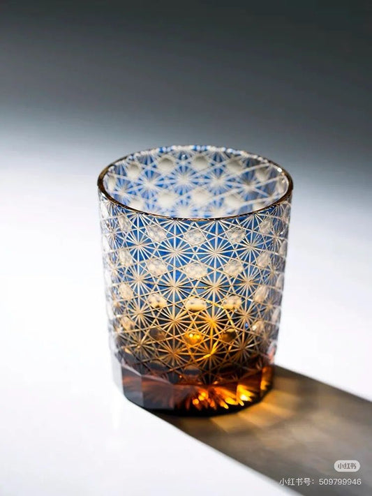 江户切子 威士忌酒杯