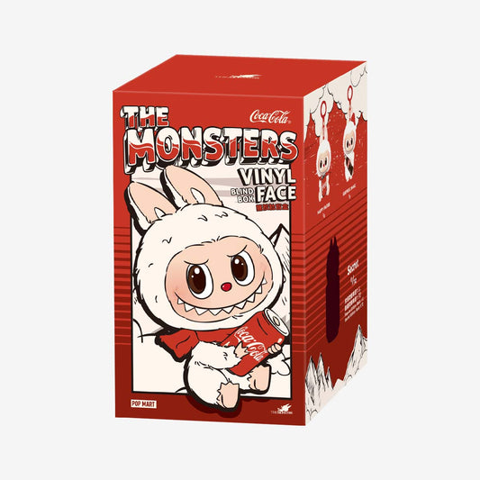 POP MART泡泡玛特 Labubu可口可乐联名搪胶毛绒挂件盲盒 单盒款式随机