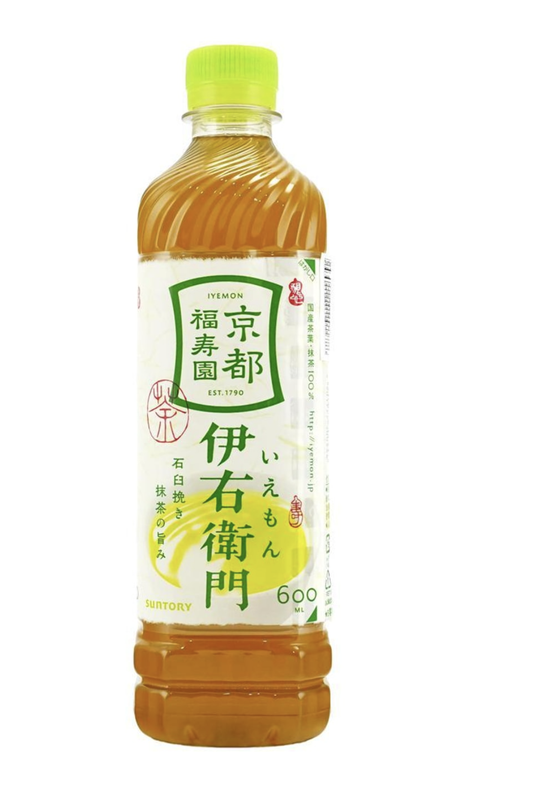 日本SUNTORY三得利 伊右卫门 绿茶 600ml