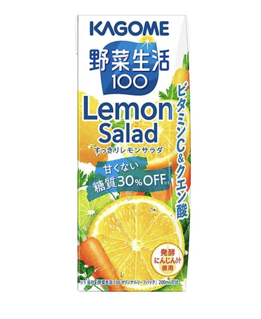 Kagome Lemon Salad清爽柠檬蔬果汁 200ml